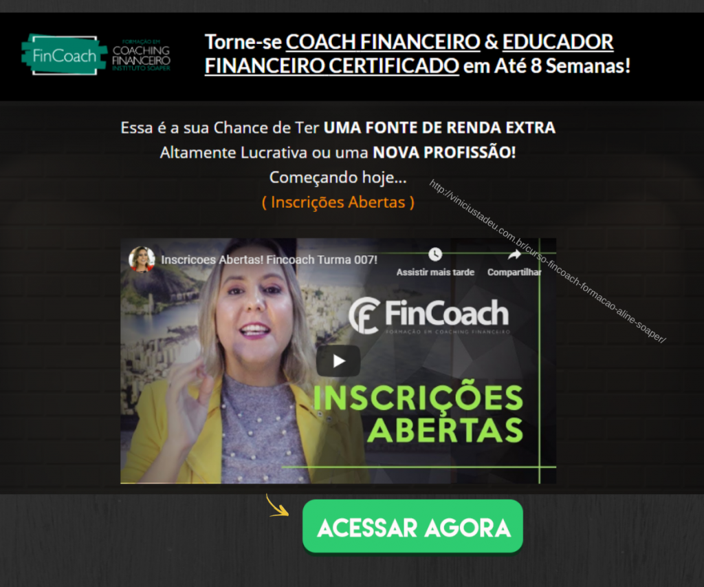 curso fincoach aline soaper